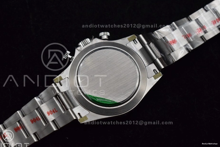 1:1 116500 Bracelet on Daytona Edition White WellDesigned DD 904L SB Dial SS 735 VSF Steel Best 0731